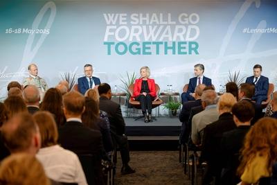 Lennart Meri conference in Tallinn - Baltic Sea Security: Shadow Fleet in Shallow Waters-stock-photo