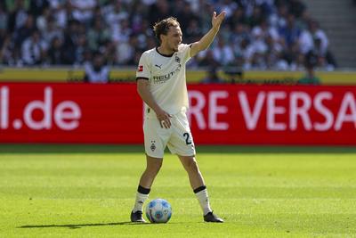 Borussia M?nchengladbach vs VfL Wolfsburg - Bundesliga-stock-foto