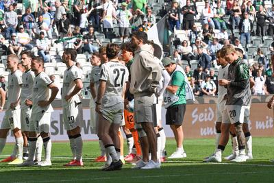 BOR. M`GLADBACH - VFL WOLFSBURG-stock-photo