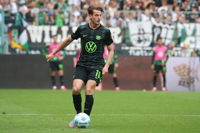 1. BL - 2024/2025 - Borussia Moenchengladbach vs. VfL Wolfsburg-stock-photo