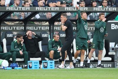 Mgladbach vs. VfL, 1. BL-stock-foto