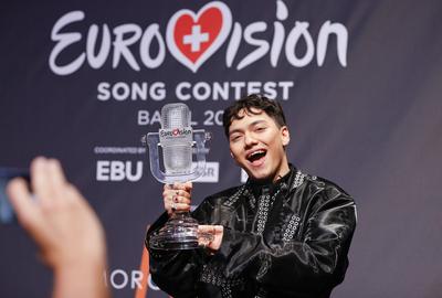 Austria’s JJ wins 69th Eurovision Song Contest with ‘Wasted Love’-stock-photo