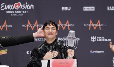 Austria’s JJ wins 69th Eurovision Song Contest with ‘Wasted Love’-stock-photo