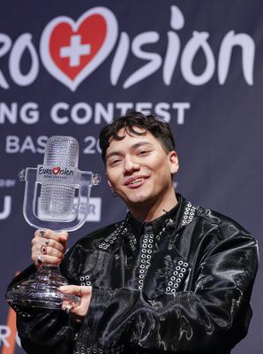 Austria’s JJ wins 69th Eurovision Song Contest with ‘Wasted Love’-stock-photo