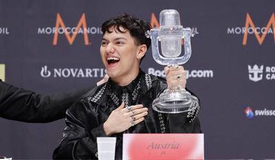 Austria’s JJ wins 69th Eurovision Song Contest with ‘Wasted Love’-stock-photo