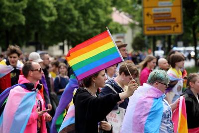 CSD in Potsdam-stock-photo