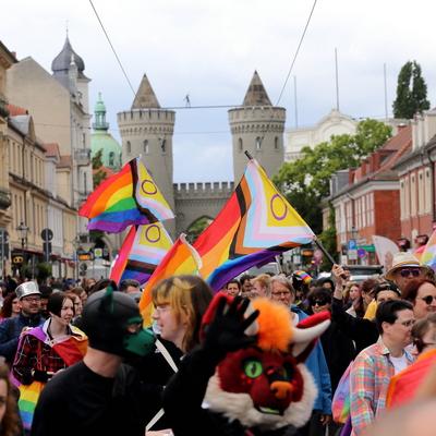 CSD in Potsdam-stock-photo