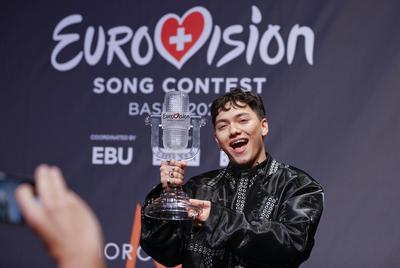 Austria’s JJ wins 69th Eurovision Song Contest with ‘Wasted Love’-stock-photo
