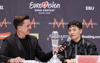 Austria’s JJ wins 69th Eurovision Song Contest with ‘Wasted Love’-stock-photo