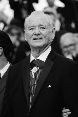 78eme Festival International du Film de Cannes. Mont?e des marches du film The Phoenician Theme. BAELEN-stock-photo