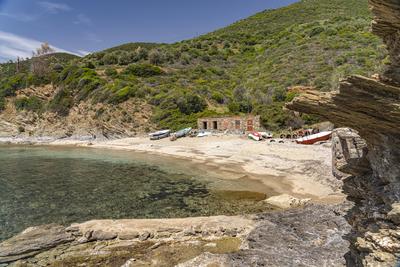 Kalamos Beach-stock-foto