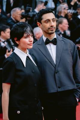 78eme Festival International du Film de Cannes. Mont?e des marches du film The Phoenician Theme. BAELEN-stock-photo