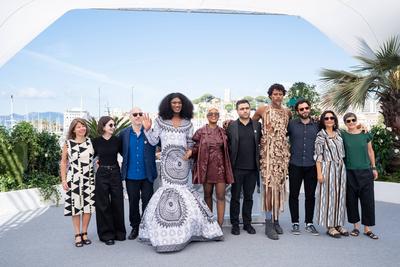 78eme Festival International du Film de Cannes. Photocall du film &quot;I only rest in the storm&quot;. CARLIER-stock-photo