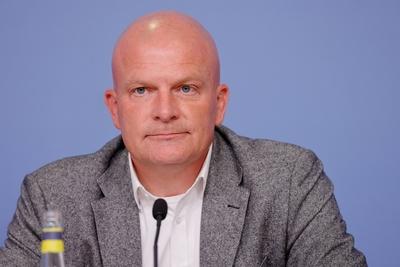 Carsten M?ller, Vorsitzender , Deutschland, Berlin, Pressekonferenz: Bundesverband Freier Tankstellen und unabh?ngiger d-stock-foto