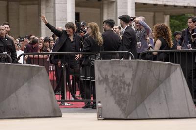 Tom cruise attends the new york premiere of mission: impossible ? the final reckoning at lincoln center.-stock-foto