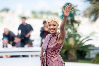 78eme Festival International du Film de Cannes. Photocall du film &quot;I only rest in the storm&quot;. CARLIER-stock-photo