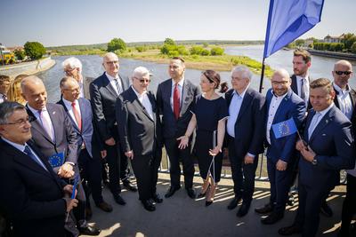 Annalena Baerbock (Buendnis 90/Die Gruenen), Bundesaussenministerin, besucht das Europafest ??? Europaeisches Picknick ?-stock-foto
