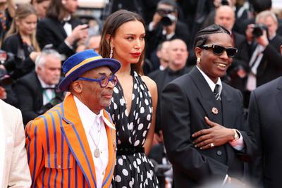 'Highest 2 Lowest' red carpet in Cannes-stock-photo