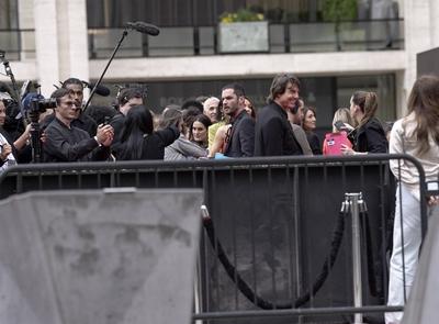Tom cruise attends the new york premiere of mission: impossible ? the final reckoning at lincoln center.-stock-foto