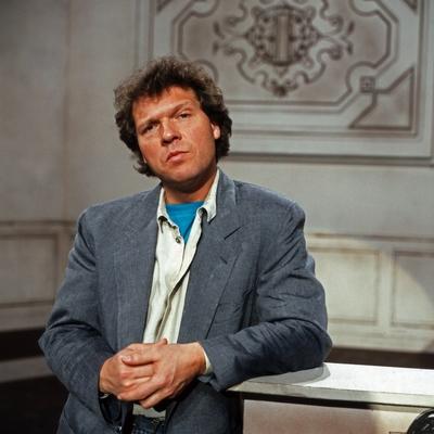 Freitags Abend, Comedyserie, Deutschland 1984 - 1986, Mitwirkende: Thomas Freitag UnitedArchives00021533-stock-foto