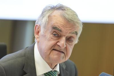 Vorstellung des Verfasschungsschutzgesetztes des Landes Nordrhein-Westfalen im Innenministerium-stock-foto