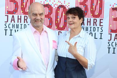 Jubilaeumsgala 30 JAHRE SCHMIDTS TIVOLI, Hamburg, 01.09.2021 Corny Littmann, Gayle Tufts, Jubilaeumsgala 30 JAHRE SCHMI-stock-photo