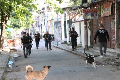 Operation City of God in Rio de Janeiro-stock-foto