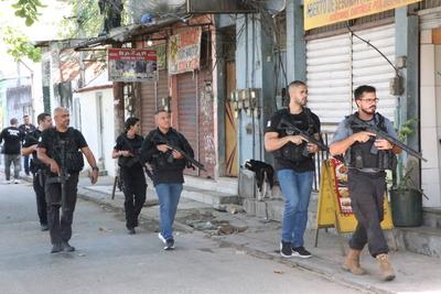 Operation City of God in Rio de Janeiro-stock-photo