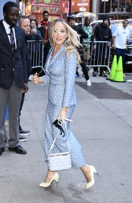 Sarah Jessica Parker seen at Good Morning America-stock-photo