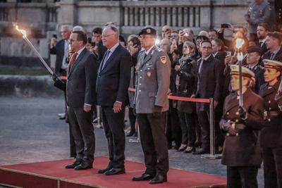 Bundeswehr Serenade zu Ehren von Ministerpr?sident Stephan Weil-stock-foto