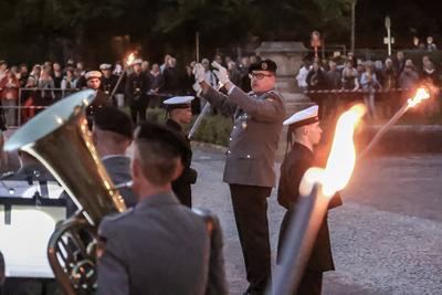 Bundeswehr Serenade zu Ehren von Ministerpr?sident Stephan Weil-stock-foto