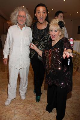 Rainer Langhans, Julian FM Stoeckel, Eva Jacob, Ich bin ein Star holt mich hier raus, Party zum Start der neuen Dschunge-stock-photo