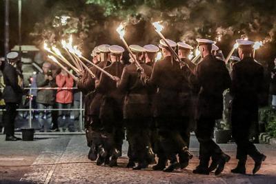 Bundeswehr Serenade zu Ehren von Ministerpr?sident Stephan Weil-stock-foto