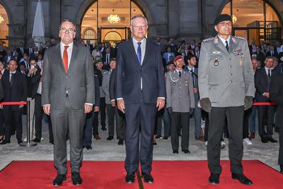 Bundeswehr Serenade zu Ehren von Ministerpr?sident Stephan Weil-stock-foto
