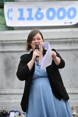 Commemoration Of Missing Children EU-stock-photo