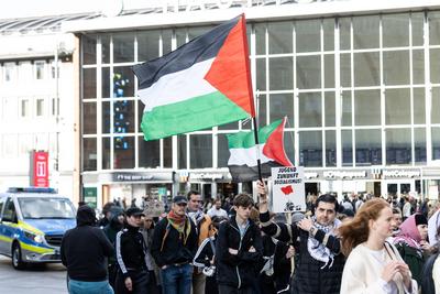 Eine Demo in K?ln, Pal?stina, K?ln Innenstadt,  22.05.2025-stock-foto