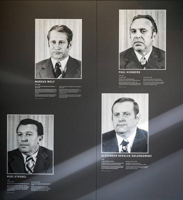 Berlin Lichtenberg ; StasiMuseum Normannenstra?e, ehemaliges Ministerium f?r Staatssicherheit, Stasi, MfS, Stasi-Unterla-stock-photo