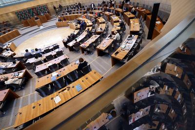 Landtag NRW-stock-foto