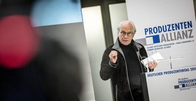 Wolf Bauer Auftaktempfang der Filmproduzenten Produzentenallianz Auftaktempfang zur Berlinale 20-stock-foto
