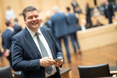 Sitzung Deutscher Bundesrat am 23. Mai 2025 --stock-foto