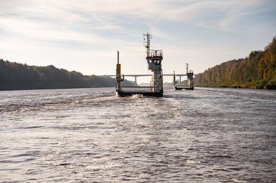 Passage Nord Ostseekanal Der Nord-Ostsee-Kanal (NOK; internationale Bezeichnung Kiel Canal, in Deutschland bis 1948 Kais-stock-foto