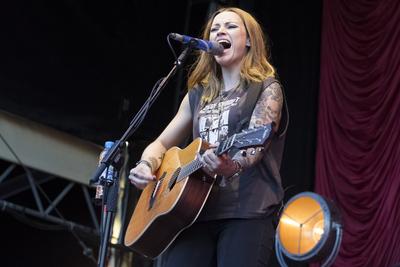 16/ AMY MACDONALD, Saengerin, Musikerin, Songwriterin, GB, Auftritt, 24.07.2018, open air, Citadel Music Festival 2018,-stock-photo