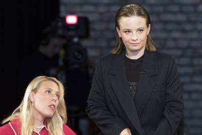 Jasna Fritzi Bauer und Katharina Zorn-stock-foto