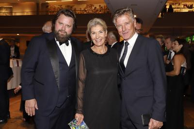 Entertainment Bilder des Tages Antoine Monot Jr., Christine Mayn und Nick Wilder beim Charityball Nacht der Schmetterli-stock-photo