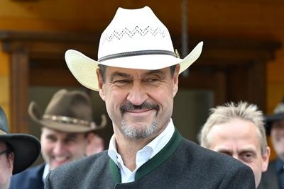 Wiederer?ffnung der neuen Main Street der Westernstadt Pullman City in Eging-stock-foto