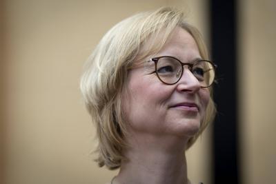 Katja Wolf, Ministerin f?r Finanzen, Th?ringen-stock-foto