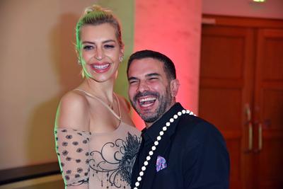 Verena Kerth mit Freund Marc Terenzi - WORLD CLUB DOME WINTER EDITION in der Festhalle in Frankfurt am Main am 05.01.202-stock-foto