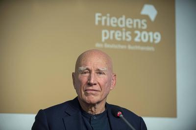 Sebastiao SALGADO (BRA/ Fotograf/ Preistraeger) Pressekonferenz Preistraeger Friedenspreis des Deutschen Buchhandels, am-stock-foto