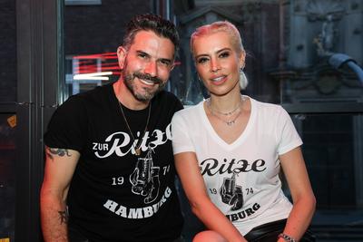 Boxen: Boxen im Norden, Hamburg, 01.05.2024 Verena Kerth und Marc Terenzi *** Boxing Boxing in the North, Hamburg, 01 05-stock-foto