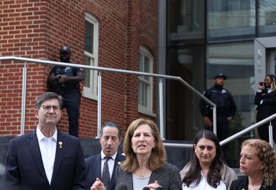 Two Israeli people were killed in Washington, District of Columbia, USA.-stock-foto